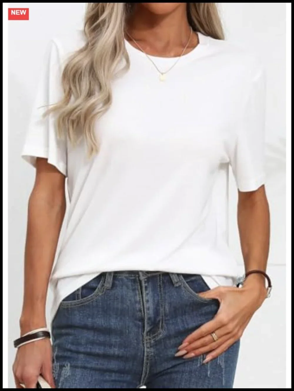 Funny Letter Print Graphic Tee - Cotton Blend Crew Neck Loose Fit Summer Top